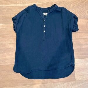 Faherty Organic Cotton Short Sleeved Top